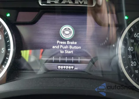 2021 Ram 1500 Laramie 4X4 5'7 Box из США, поврежденный, VIN 1C6SRFJT8MN674519